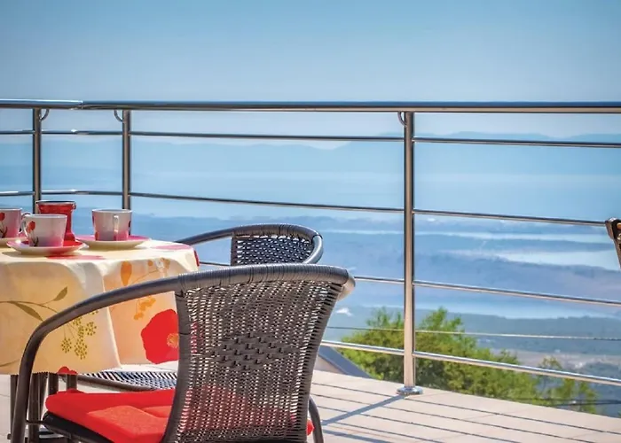 Jasna With Breathtaking Sea View, Terrace And Free Parking アパート Hreljin