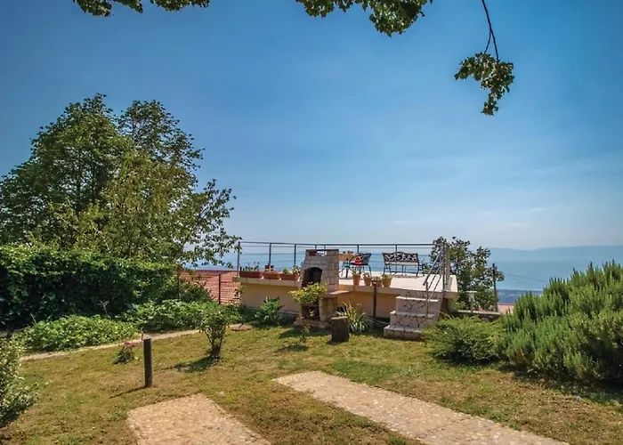 Jasna With Breathtaking Sea View, Terrace And Free Parking Hreljin