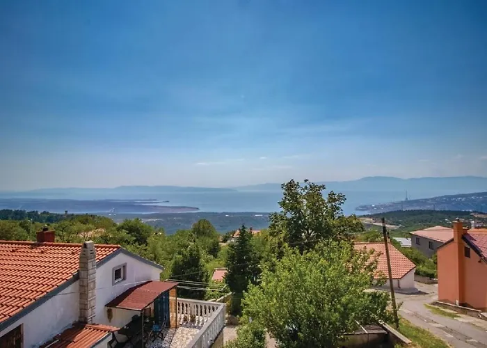 Jasna With Breathtaking Sea View, Terrace And Free Parking * Hreljin