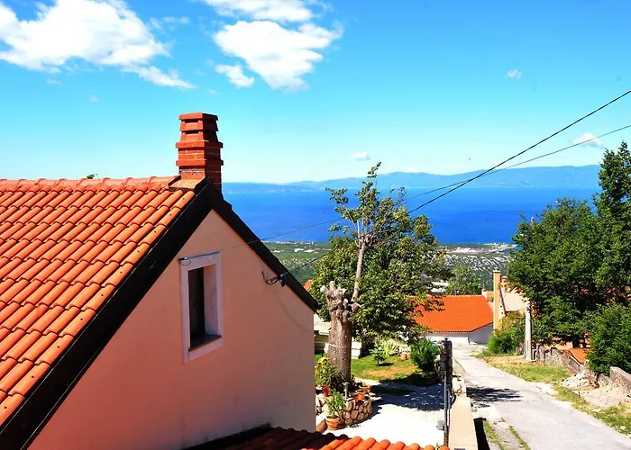 Apartment Jasna With Breathtaking Sea View, Terrace And Free Parking Daire Hreljin